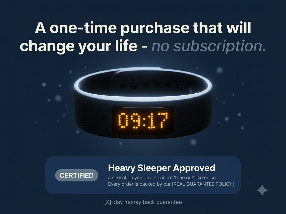 100% Wake-Up Alarm